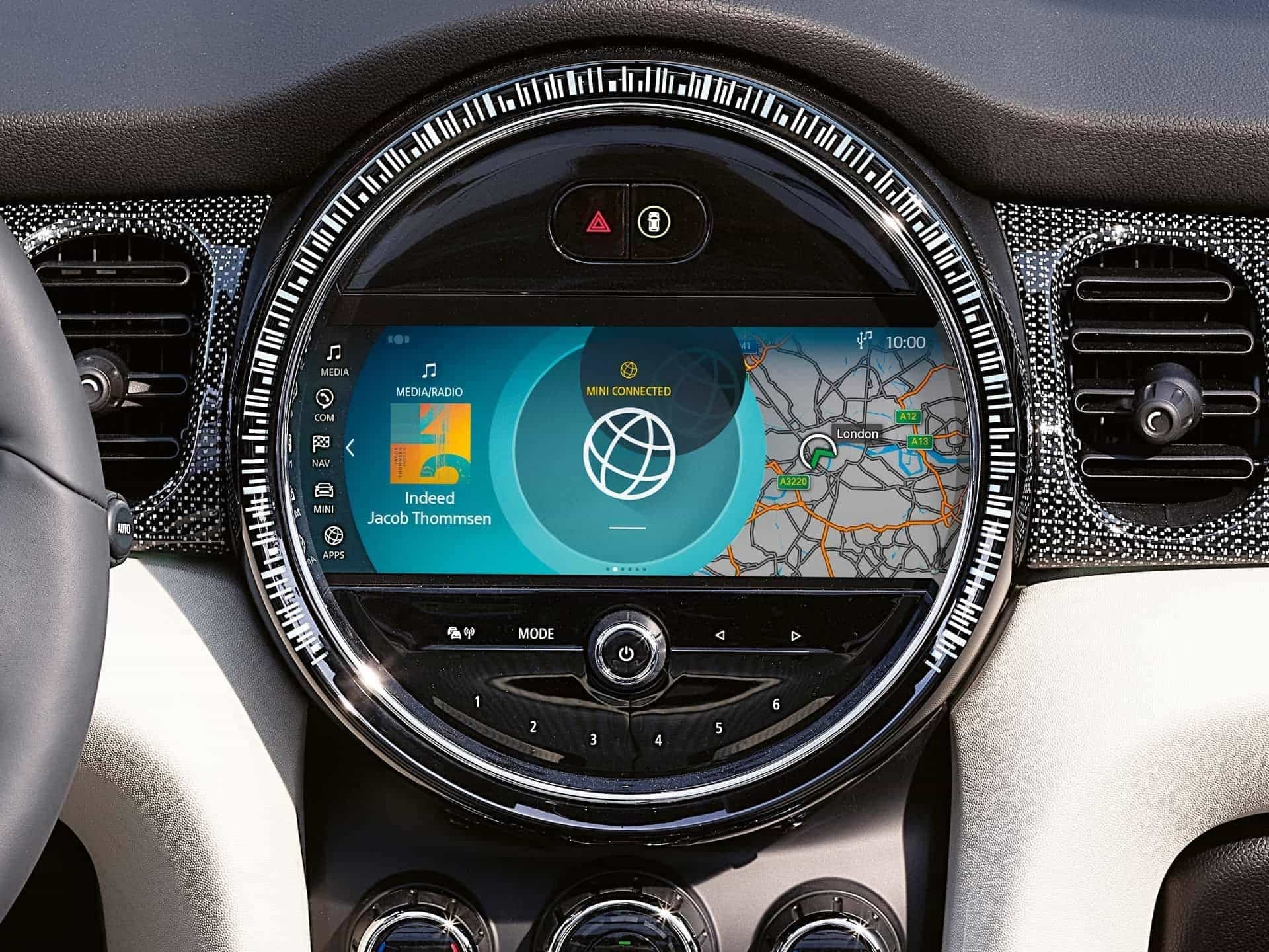 MINI Connected – cockpit MINI – reconnaissance vocale